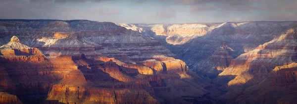 Inverno no Grand Canyon Panorama — Fotografia de Stock