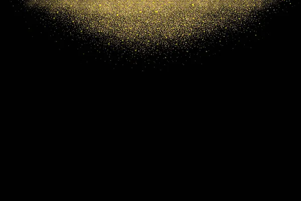 Brokat Złoty Deszcz Białym Czarnym Tle Świąteczne Nakładki Tekstur Gratulacje — Zdjęcie stockowe