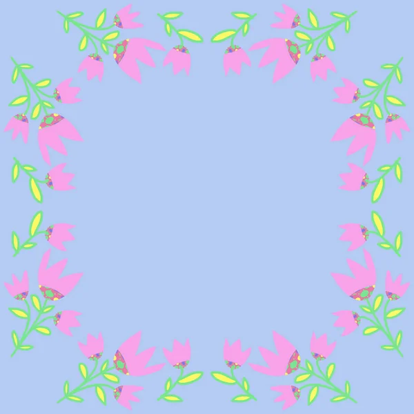 Bezešvé Pattern Abstraktní Barevné Květy — Stock fotografie
