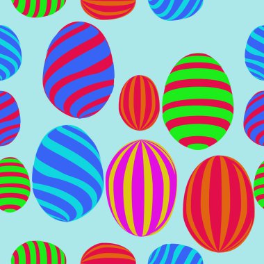 Soyut renkli topların dikişsiz deseni