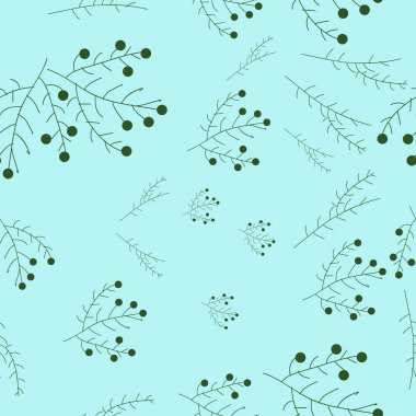 Soyut dalların veya dalların kusursuz deseni