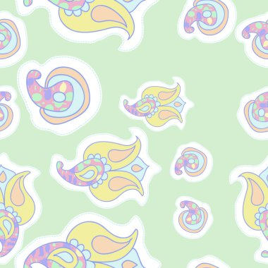 Soyut dijital arka planın kusursuz deseni