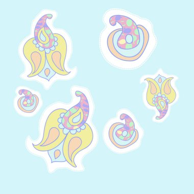 Soyut dijital arka planın kusursuz deseni