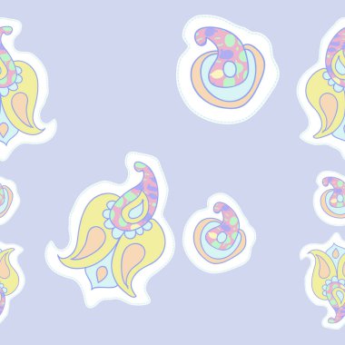 Soyut dijital arka planın kusursuz deseni