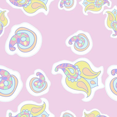 Soyut dijital arka planın kusursuz deseni