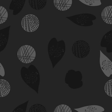 Soyut basit kalplerin ve ipliğin kusursuz deseni