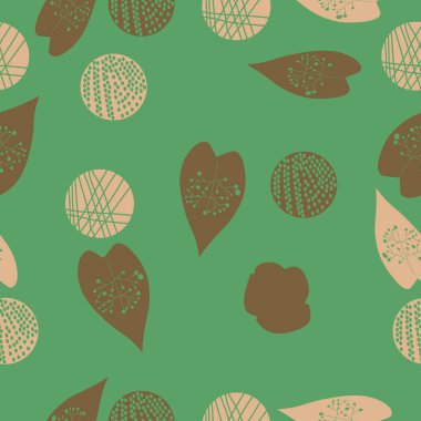 Soyut basit kalplerin ve ipliğin kusursuz deseni