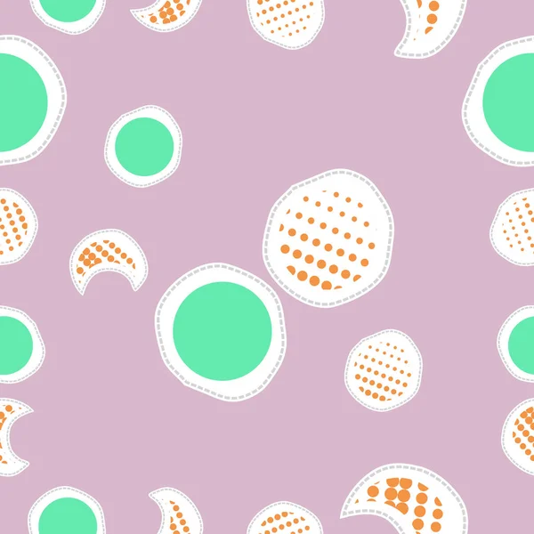 Yaz meyveleri ile renkli desen. vektör illüstrasyon