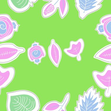 Kesintisiz soyut desen, vektör arka plan