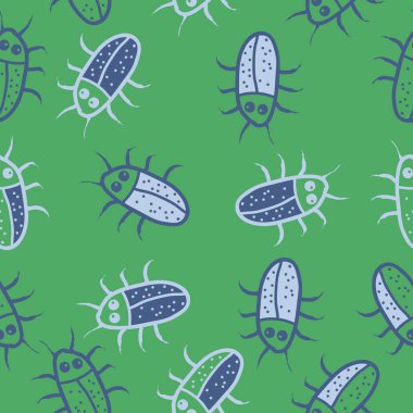 Kesintisiz soyut desen, vektör arka plan