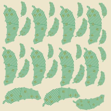 Çizgili salatalık dikişsiz desen