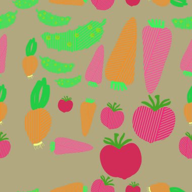 Kesintisiz soyut desen, vektör arka plan