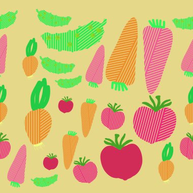 Kesintisiz soyut desen, vektör arka plan