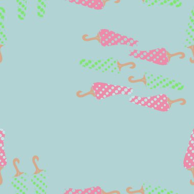 Soyut basit biber dikişsiz desen