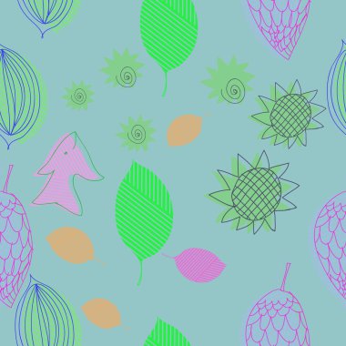 Soyut basit in dikişsiz deseni 