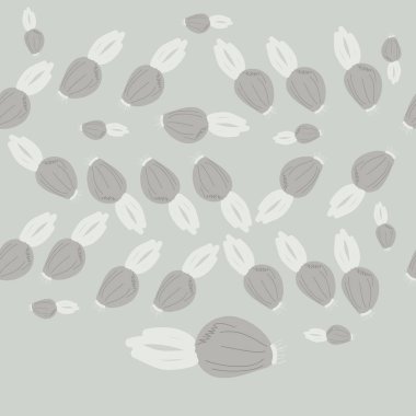 Soyut basit soğan Dikişsiz desen