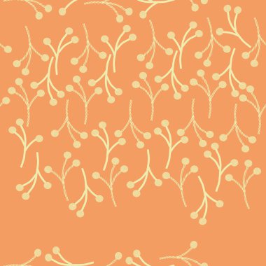 Dal çizgili, pürüzsüz desen. 