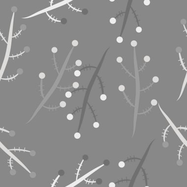 kopya alanı ile soyut basit çiçek deseni