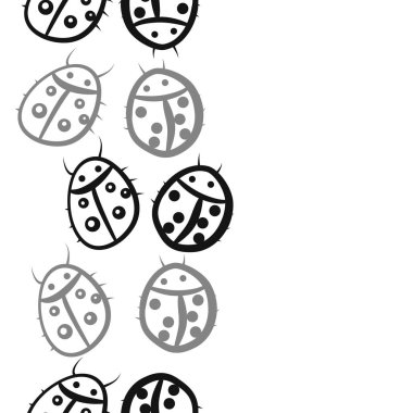 Soyut basit in dikişsiz deseni 