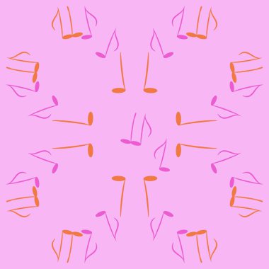 Soyut basit in dikişsiz deseni 