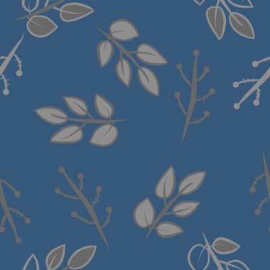 kopya alanı ile soyut basit çiçek deseni