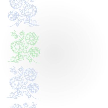 Soyut çiçek arka plan Dikişsiz desen