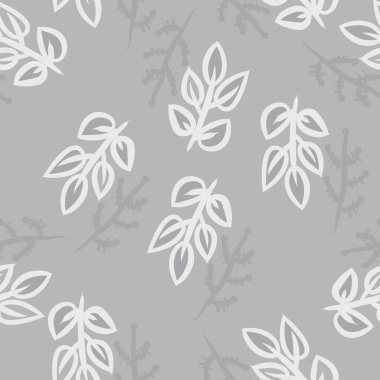 Soyut renkli yaprakları Dikişsiz deseni