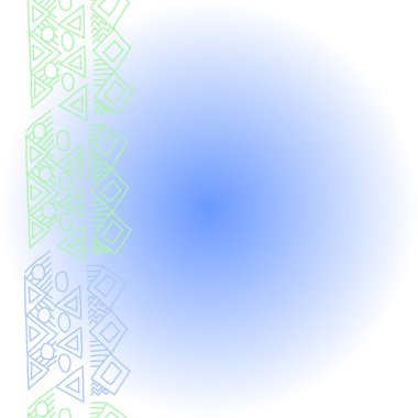 Basit geometrik süslemeli dikişsiz desen