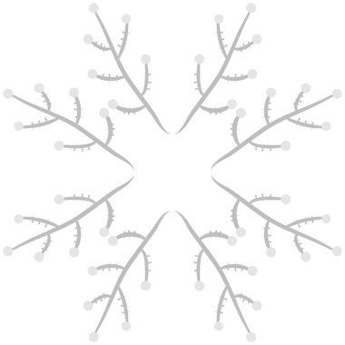 kopya alanı ile soyut basit çiçek deseni