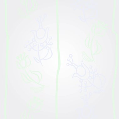 arka plan için stilize çiçek deseni, vektör illüstrasyon