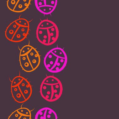 Soyut basit in dikişsiz deseni 