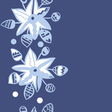 Soyut çiçek arka plan Dikişsiz desen