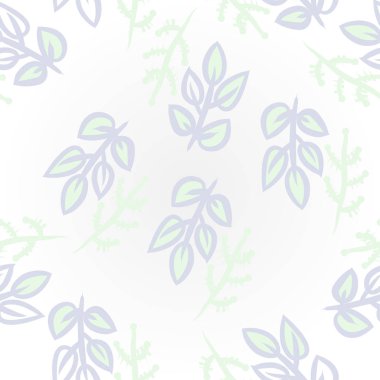 Soyut renkli yaprakları Dikişsiz deseni