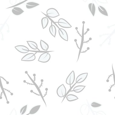 kopya alanı ile soyut basit çiçek deseni