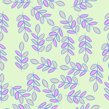 kopya alanı ile soyut basit çiçek deseni