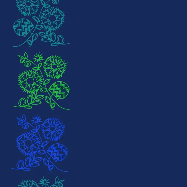 Soyut çiçek arka plan Dikişsiz desen