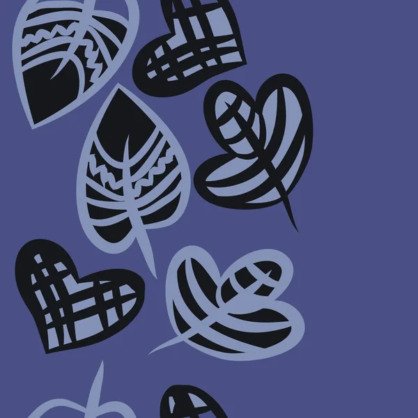 kopya alanı ile soyut basit çiçek deseni