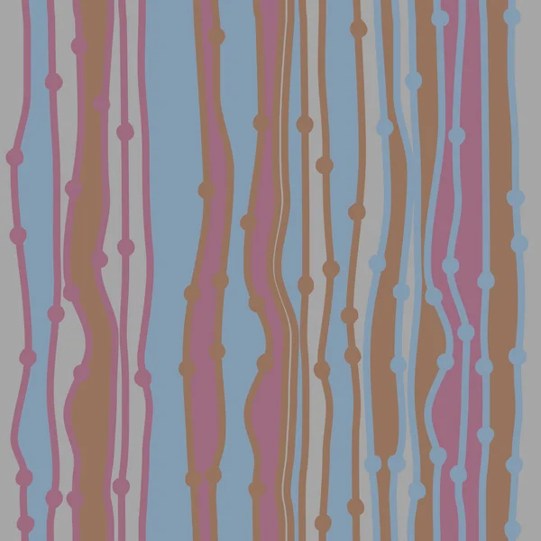 Płynny Wzór Abstrakcyjnej Kolorowej Trawy — Wektor stockowy