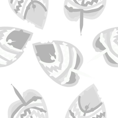 Soyut basit yaprakların kusursuz deseni