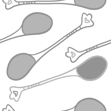 Soyut renkli kaşların Dikişsiz deseni