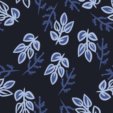 kopya alanı ile soyut basit çiçek deseni