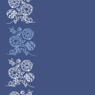 Soyut çiçek arka plan Dikişsiz desen