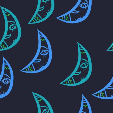 Soyut basit uyduları Dikişsiz desen