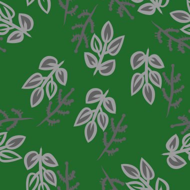 Soyut renkli yaprakları Dikişsiz deseni