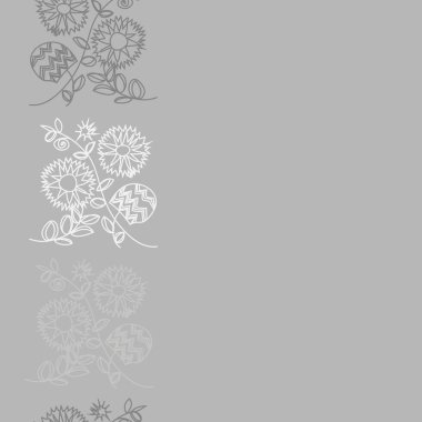 Soyut çiçek arka plan Dikişsiz desen