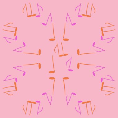 Soyut basit in dikişsiz deseni 