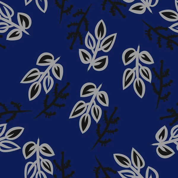 Soyut renkli yaprakları Dikişsiz deseni