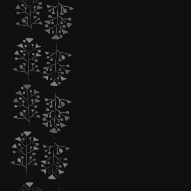 Soyut basit yaprakların kusursuz deseni