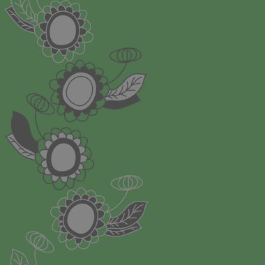 Soyut renkli çiçek seamless modeli