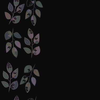 Soyut çiçek arka plan Dikişsiz desen